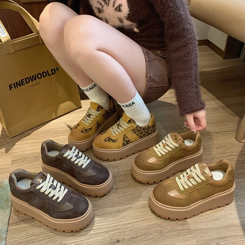 2025清仓福利秋冬时尚休闲鞋厚底增高显瘦女鞋GC89656