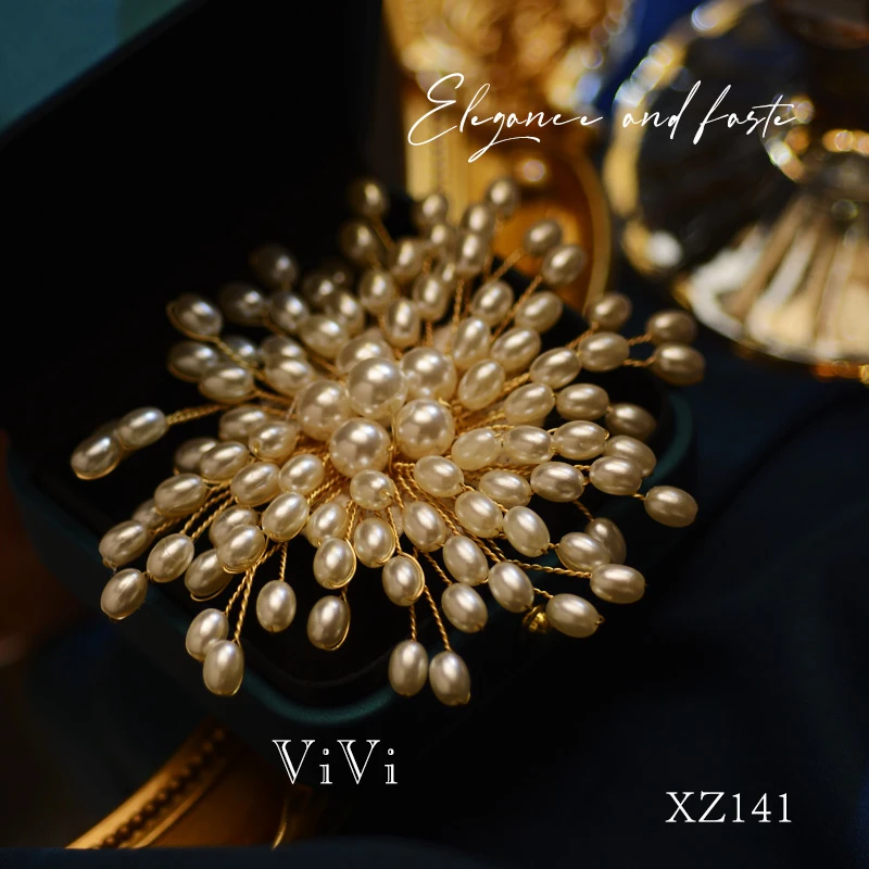 【贝贝雪花】微微轻奢气质大气胸针-XZ141