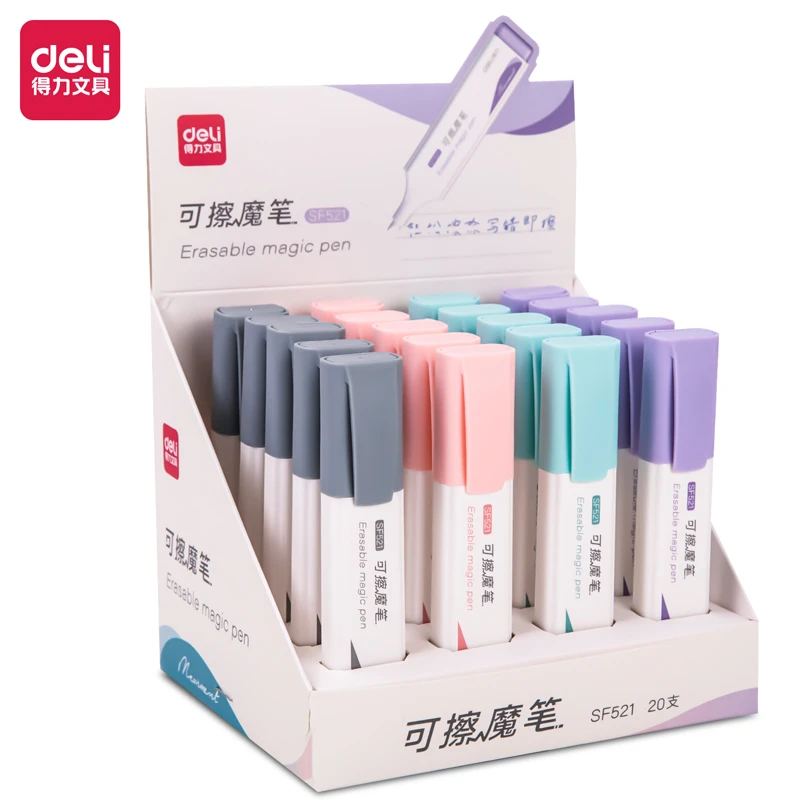 Deli/得力得力SF521可擦魔笔(混)(支)
