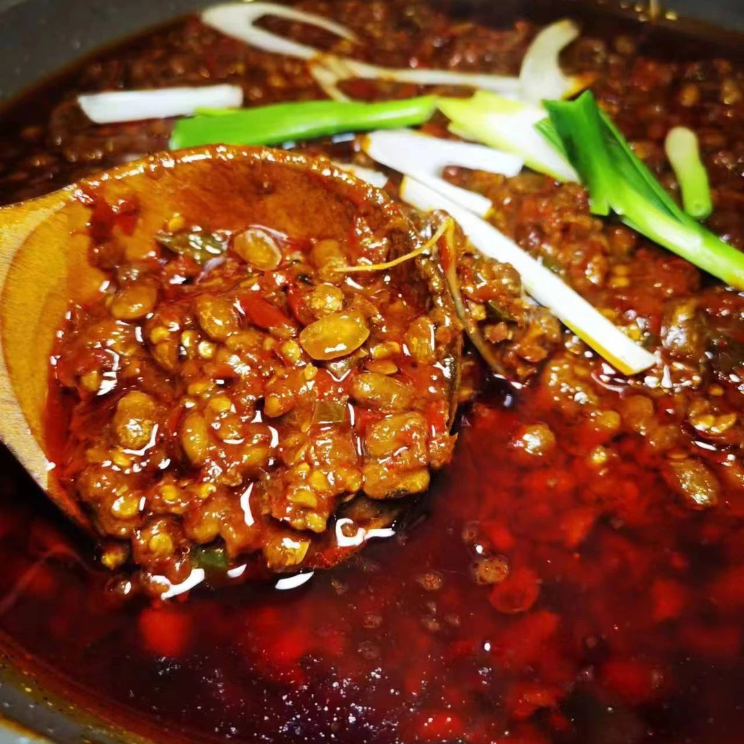 钱三哥特色豆豉火锅底料麻辣鸡辣椒真实宋雨琦