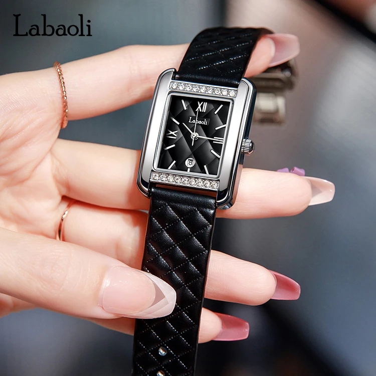 labaoli/拉宝丽（初见）LA555-小香风气质轻奢时尚百搭菱格复古手表