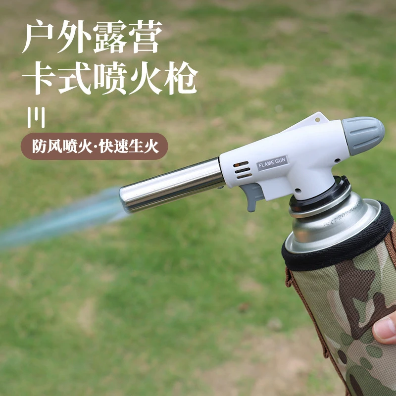 户外点炭烧烤厨房烘焙点火器卡式气喷火火焰芯喷小焊