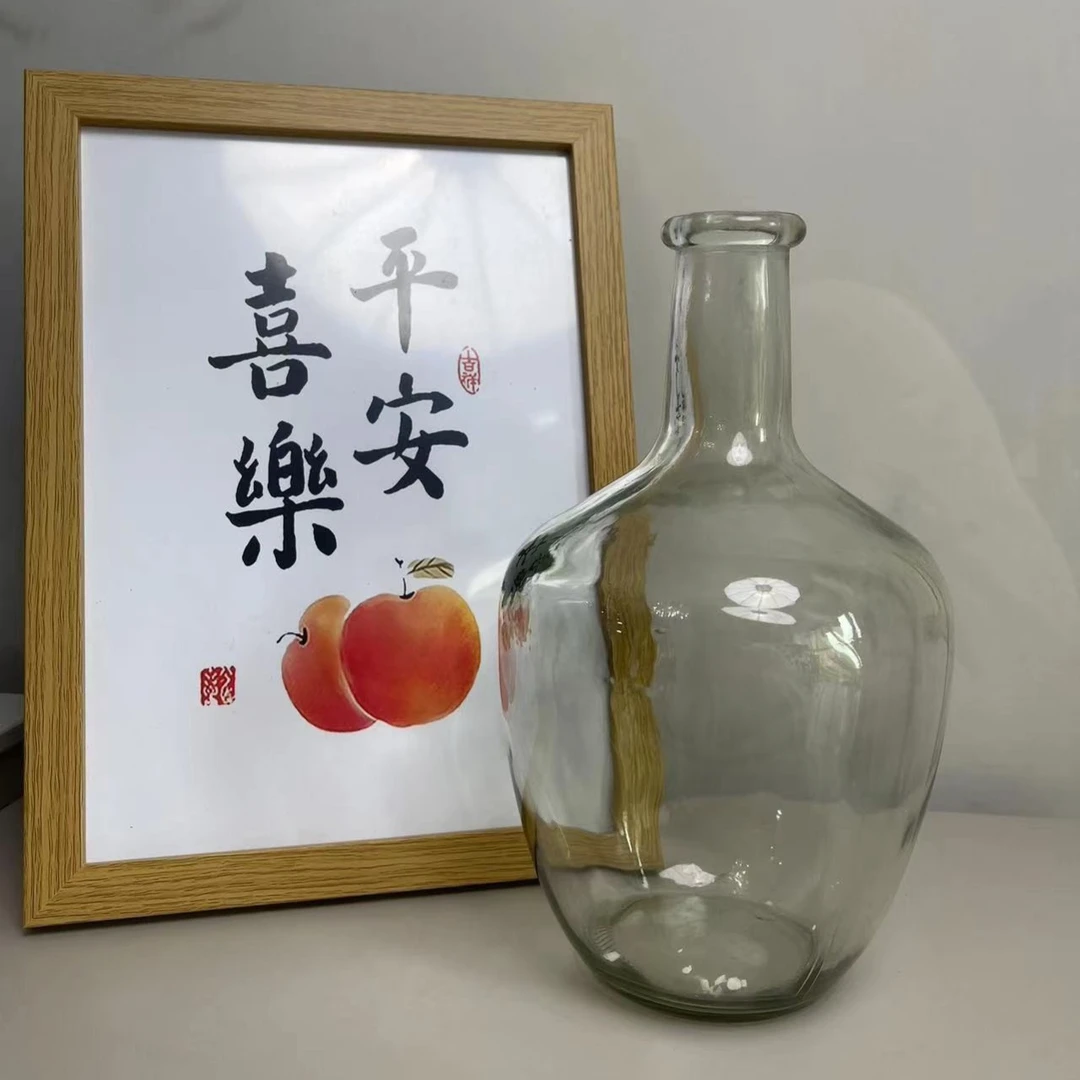 网红大肚花瓶吊钟大肚花瓶马醉木大肚花瓶家居装饰北欧风装饰简约