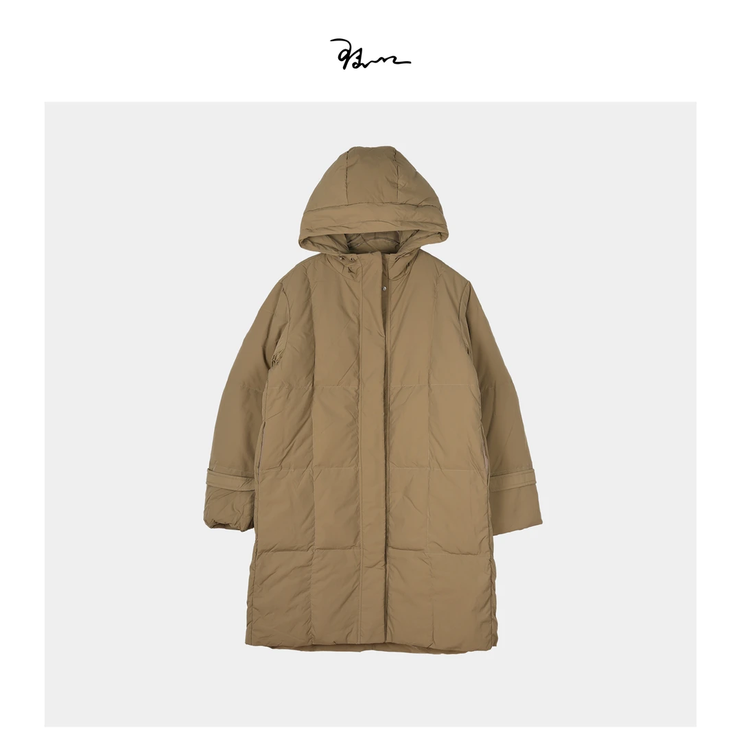 陆一口女装定制长款羽绒服