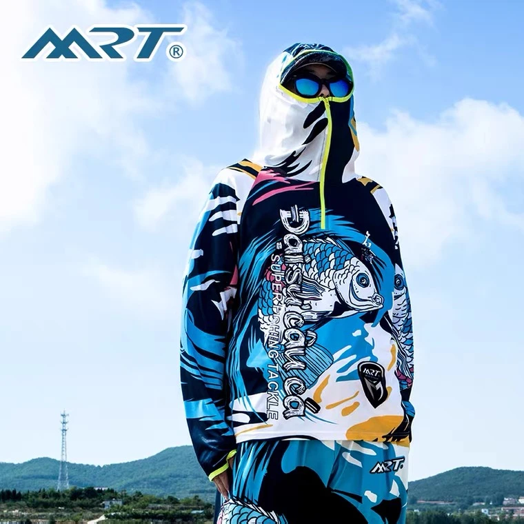 名人堂MRT22新款蓝白防晒服新品透气速干夏季防晒衣