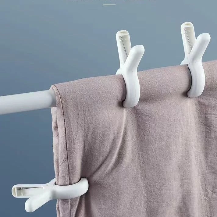 被夹棉被夹防风吹落大夹子无痕晾衣夹被单床单晾晒被子刺绣夹晒