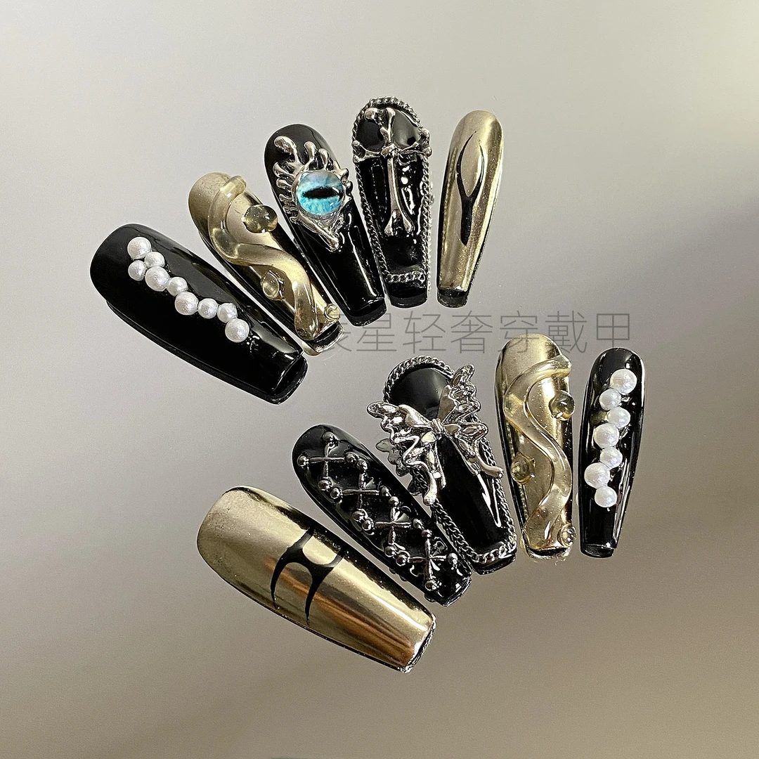【流浪者】黑金重工穿戴甲长款穿戴甲暗黑穿戴甲手工穿戴甲