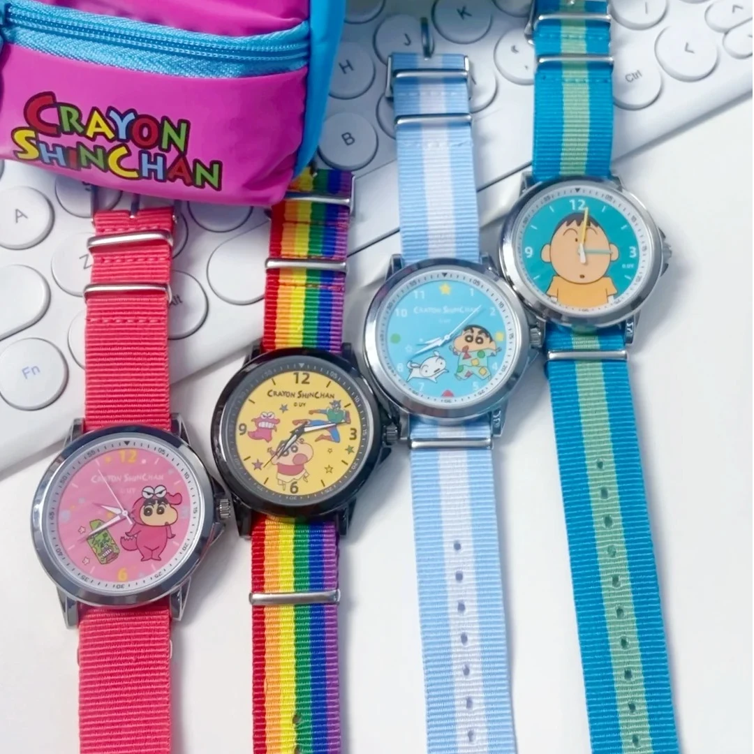 蜡笔小新正版盲盒手表麦和同款可爱动漫周边指定全系列可选隐藏款