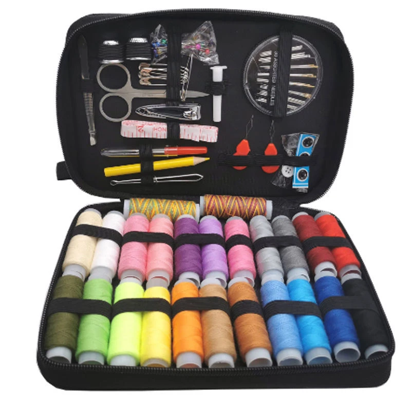旅行小针线盒套装女学生宿舍用针线包便携式小型家用手缝迷你手工