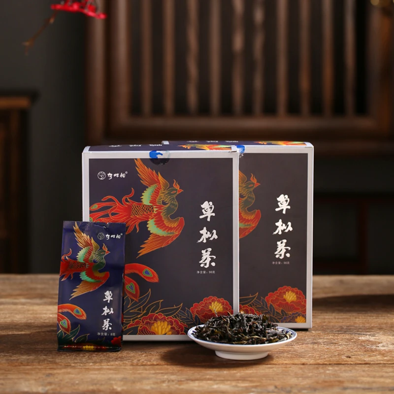 潮汕凤凰单枞乌龙茶鸭屎香蜜兰香单从茶高山潮州正宗浓香型盒装茶