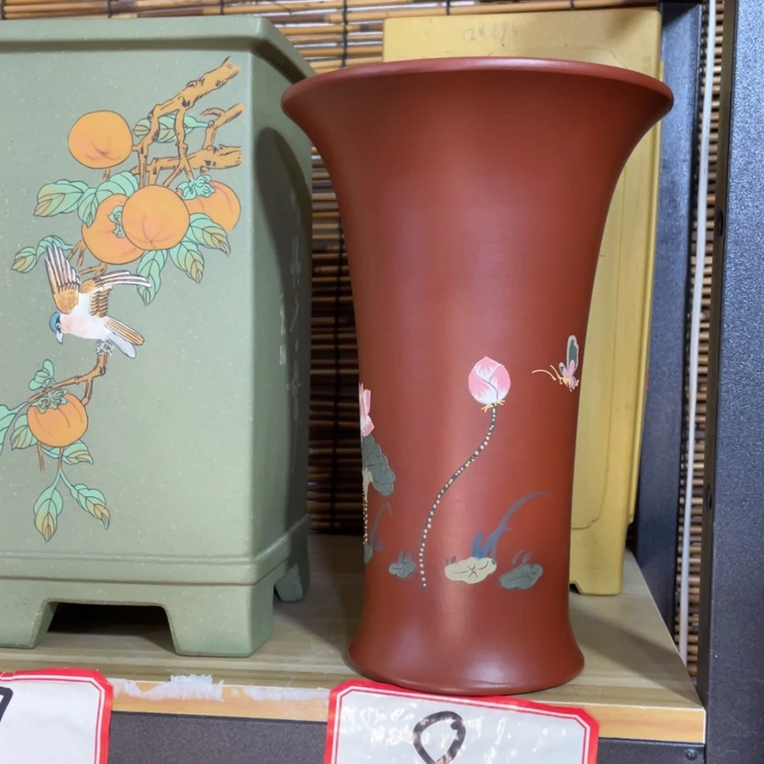 【闪购商品】紫砂花盆清