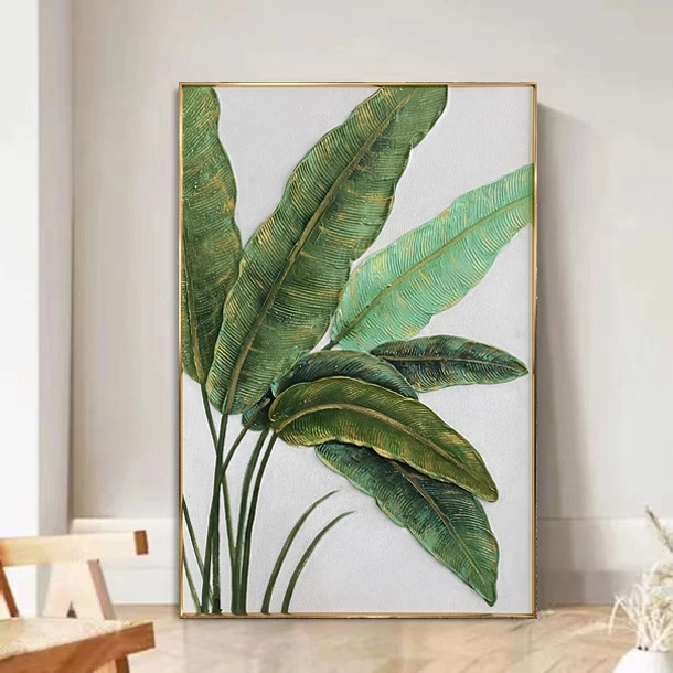 XG 657 家大业大小玄关画手绘油画抽象装饰画玄关画轻奢背景简约