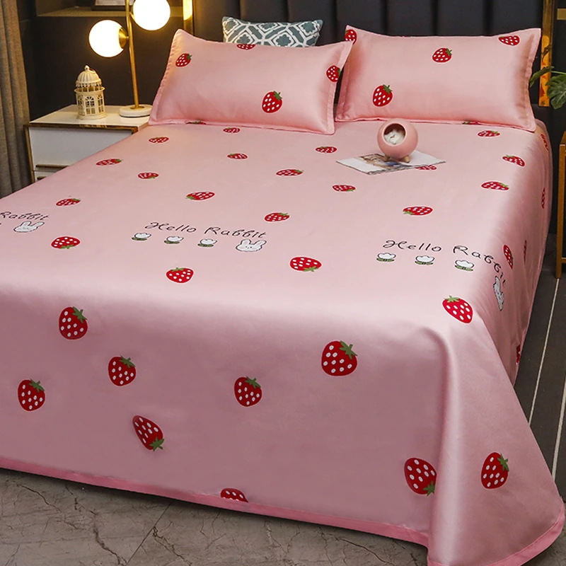 夏天季冰丝凉席三件套单人2023新款亚麻冰藤席可折叠儿童席子宿舍