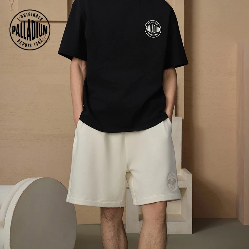 帕拉丁夏季男女裤装三色织带时尚百搭休闲短裤109689