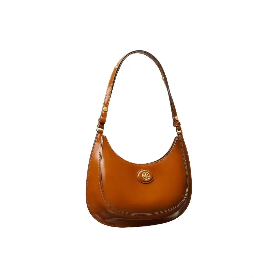 ToryBurch汤丽柏琦美现ROBINSON腋下新月包手提单肩包154729-223