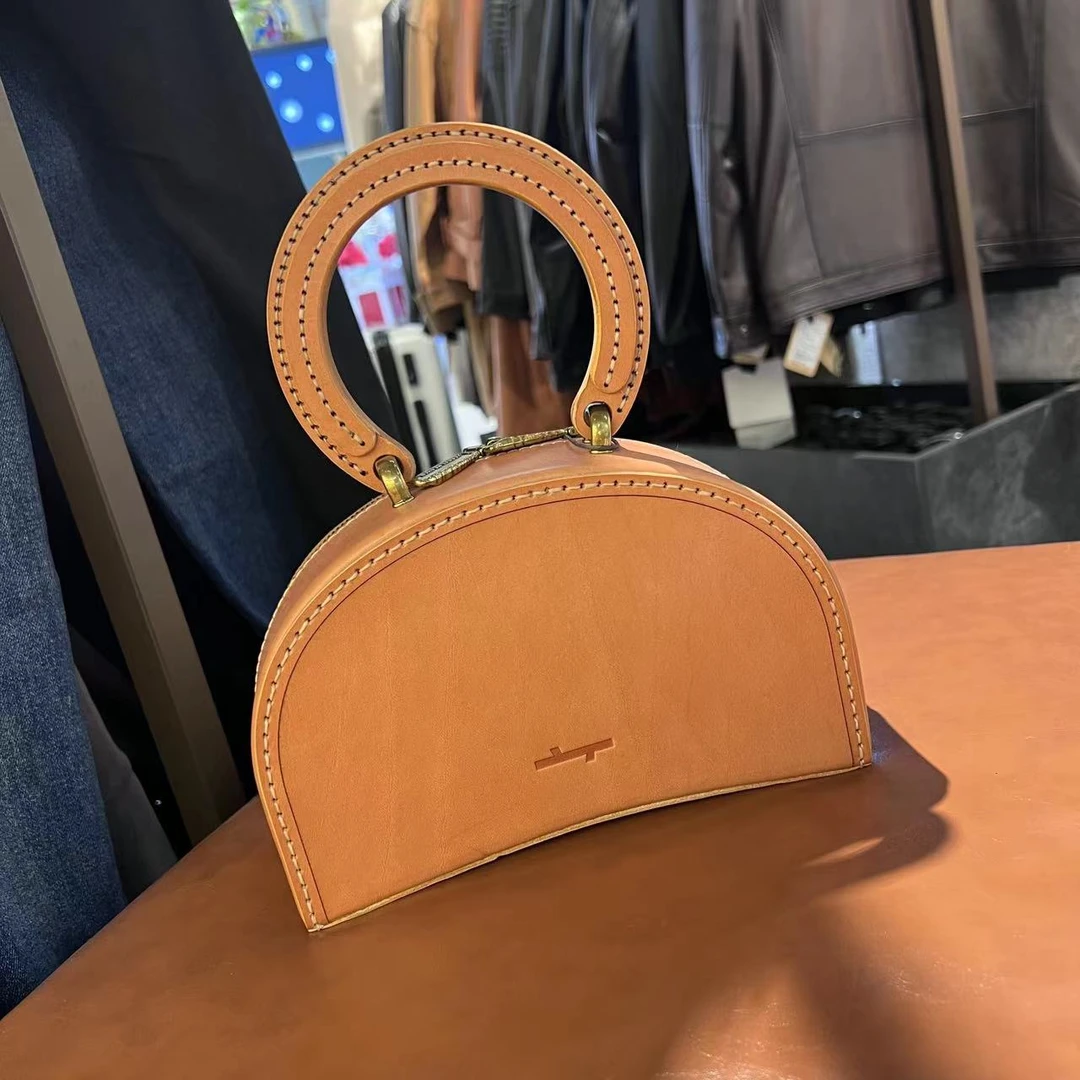 HERBAL HEAVEN/食草堂植柔牛皮精致时尚手提斜挎女包