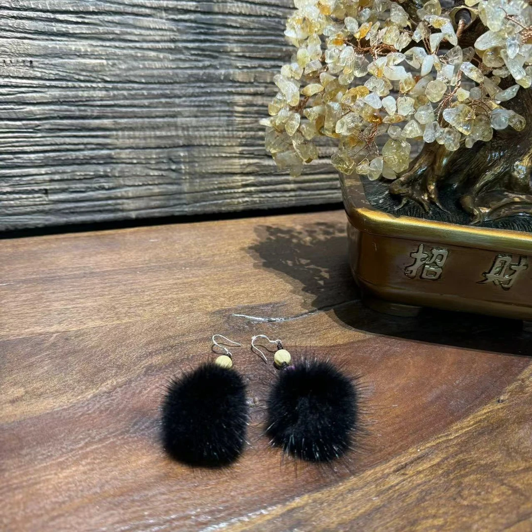 小毛球！水貂领针！GZ4903