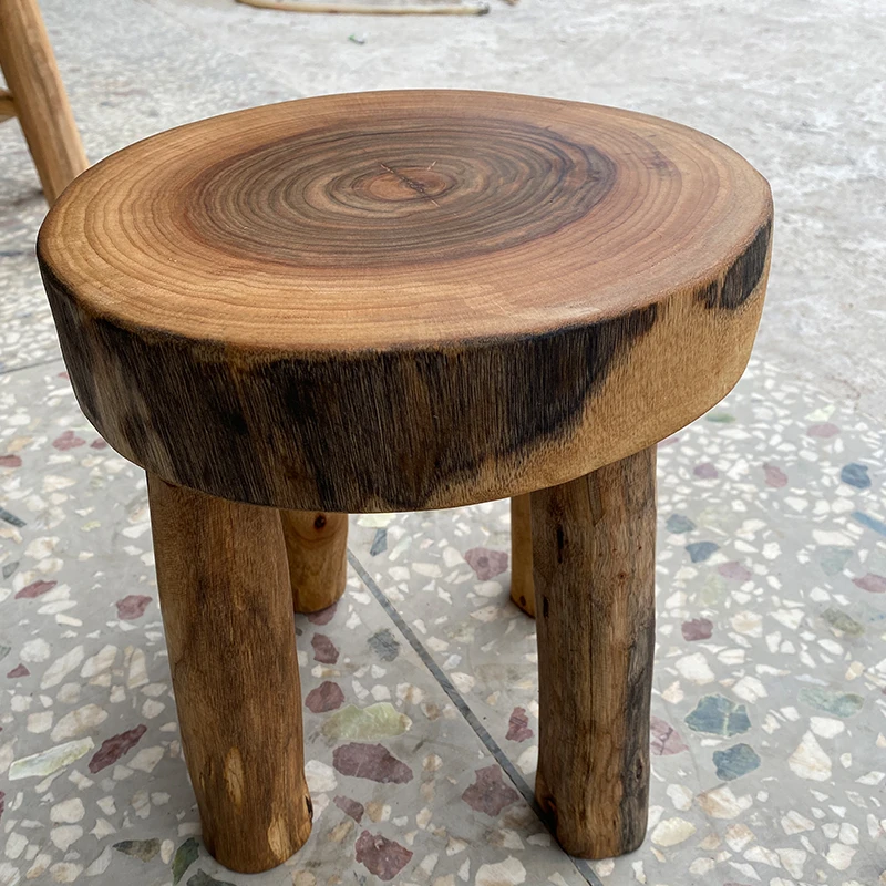 （直播间一物一拍专用链接）香樟木凳子年轮片茶几茶台