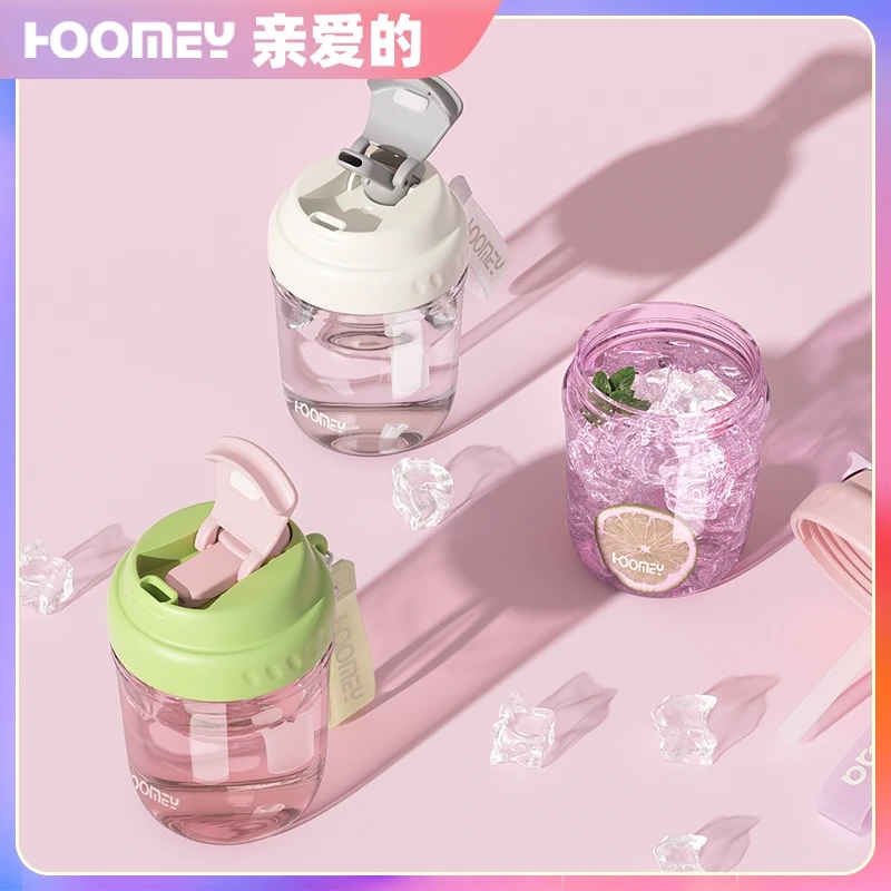 网红水杯爆款咖啡杯新款女士专用吸管杯家用随手杯学生儿童杯子