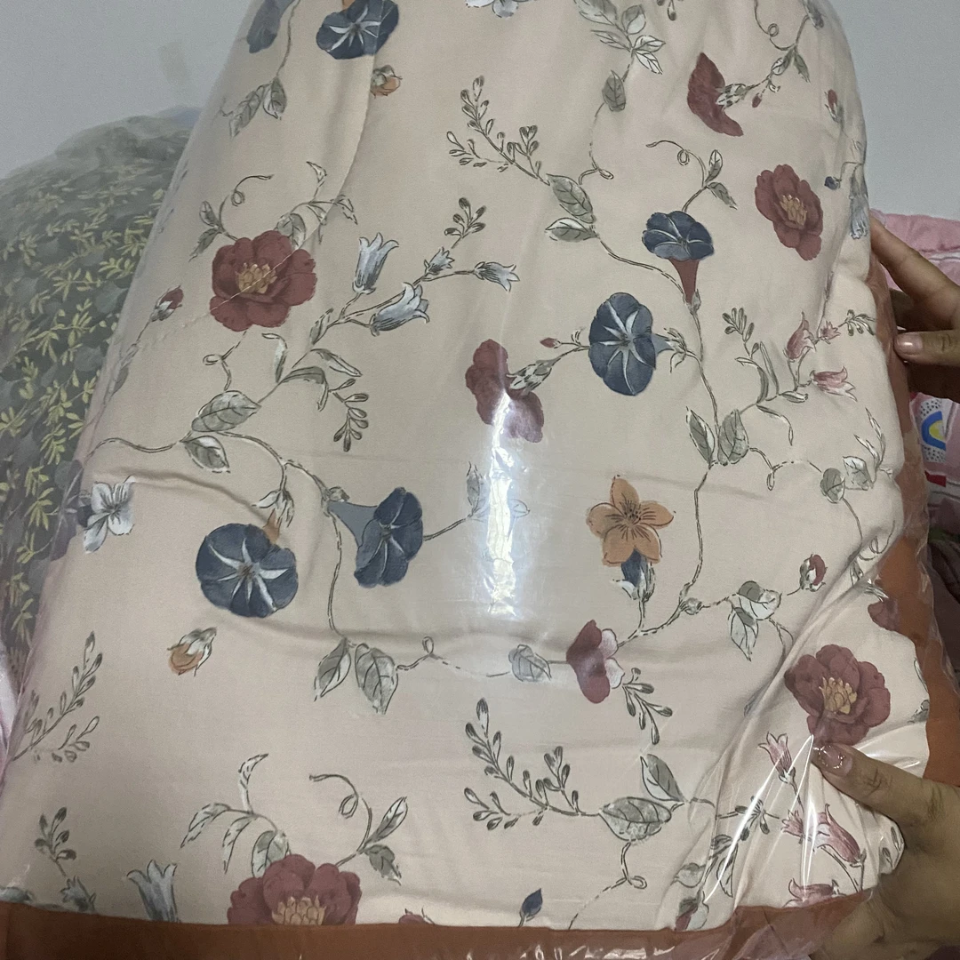 纯棉麻印花四件套2×2.3m