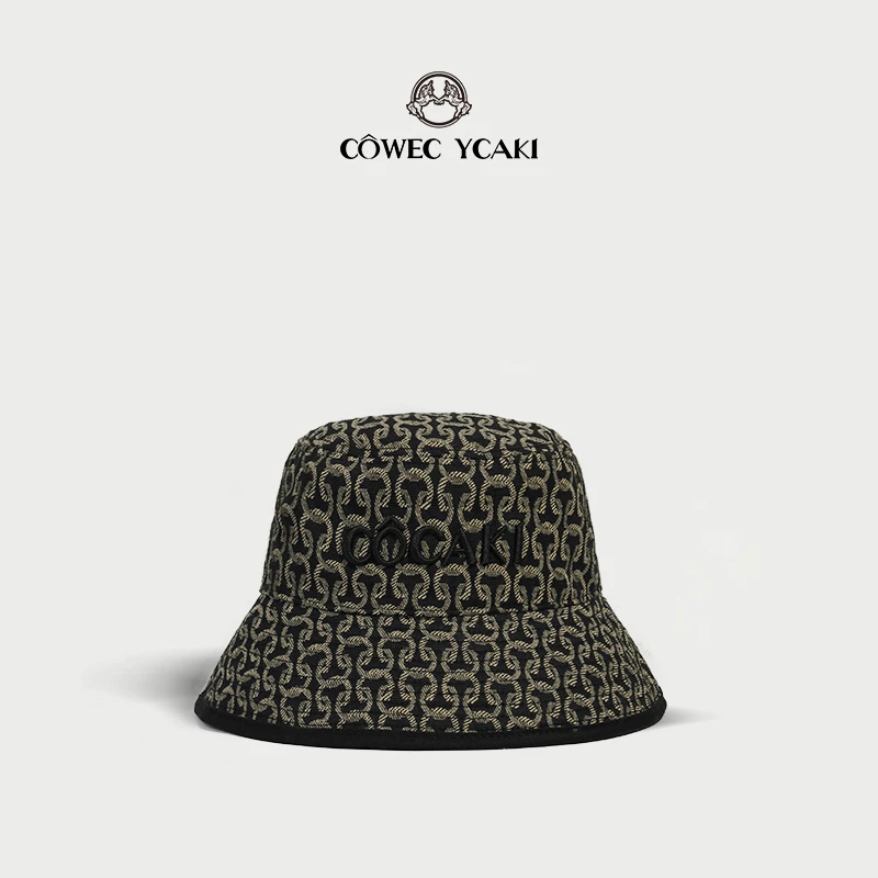 【官方正品】Cowec Ycaki帆布渔夫帽女潮百搭盆帽遮阳帽z