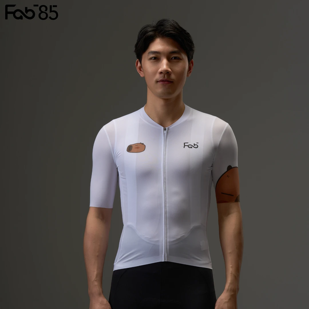FAB85【豚巴拉】系列，男款，夏季骑行服透气排汗(直播间专属)