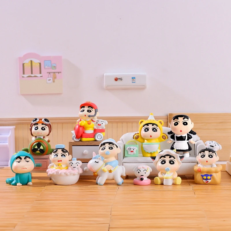 萌趣创意小新的欢乐嘉年华精美工艺品桌面装饰摆件