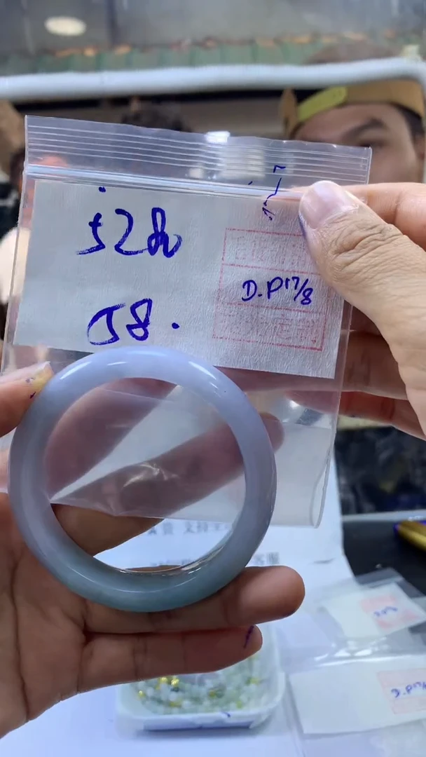 【闪购商品】定制翡翠未镶嵌手镯5280元#58毛货需精细抛光