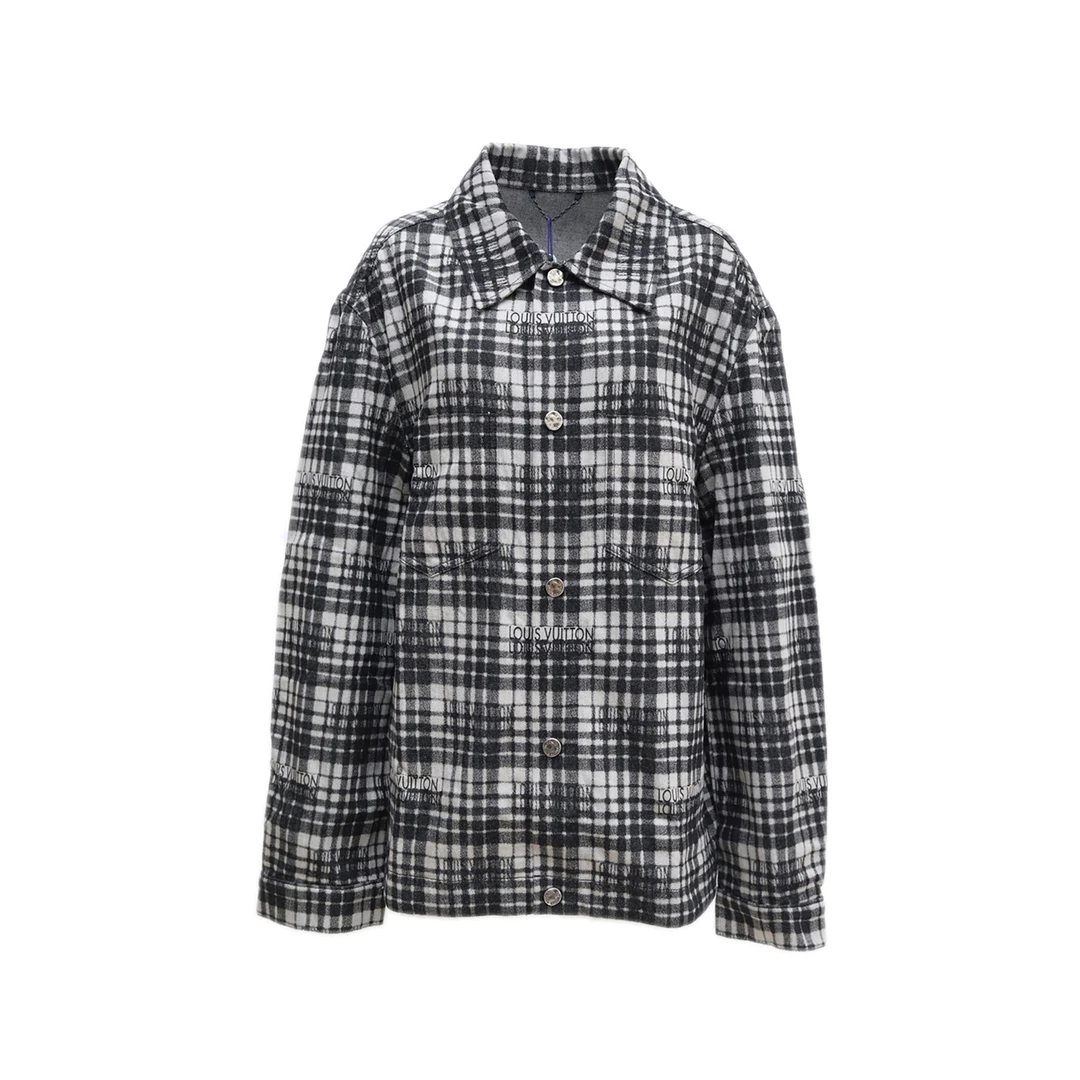 99新 LouisVuitton/路易威登 【小北】格子衬衫 P214344984