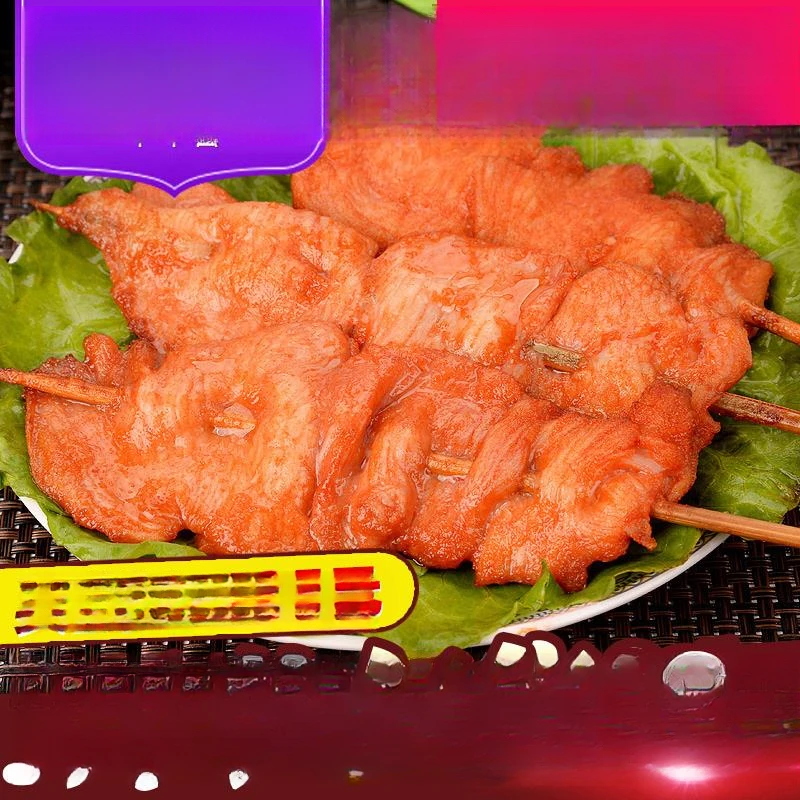 美伏里脊肉串串香里脊肉手抓饼肉串烤肉串炸鸡肉串串.