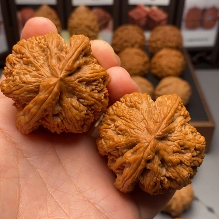 文玩核桃把件大粗筋47全品