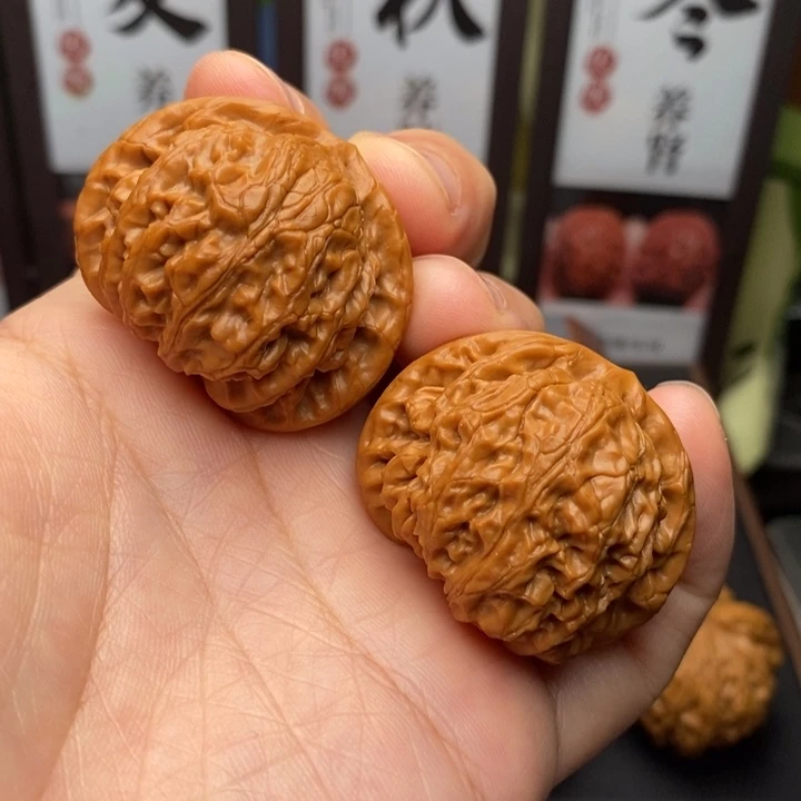 文玩核桃把件宫灯39