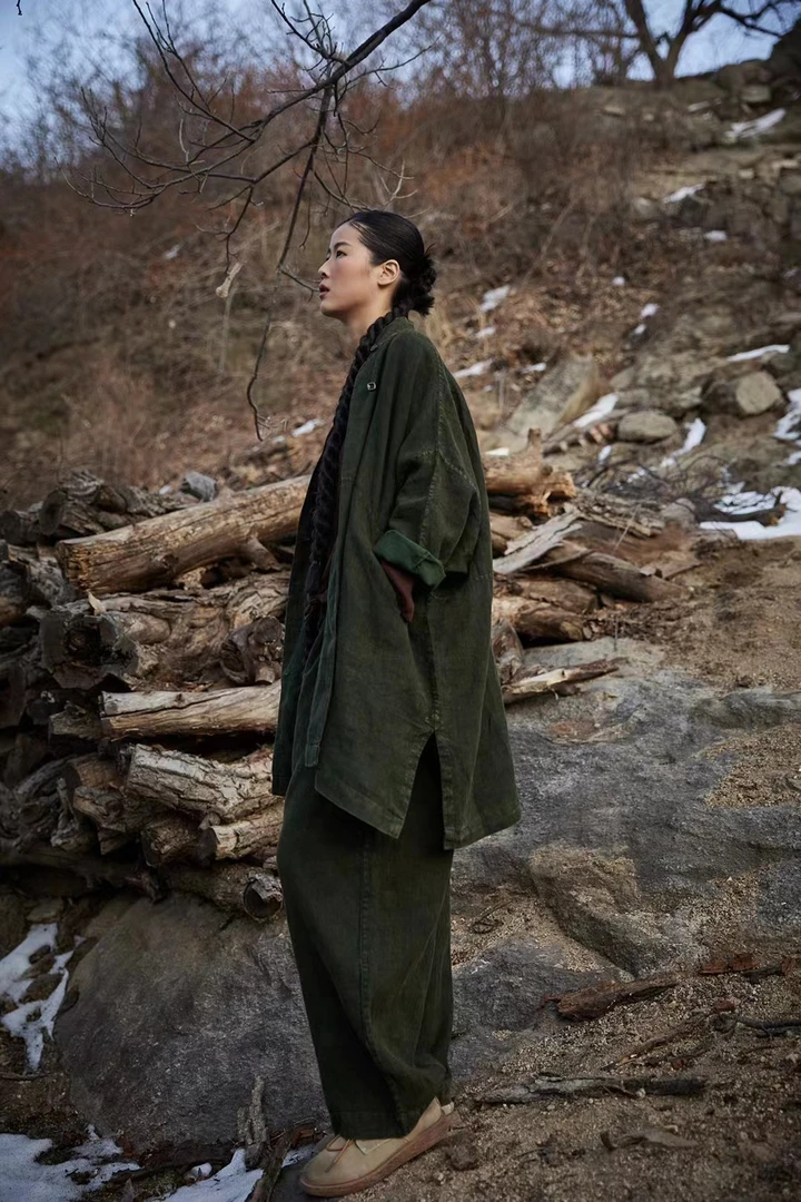 麻依者原创设计1227#亚麻外套