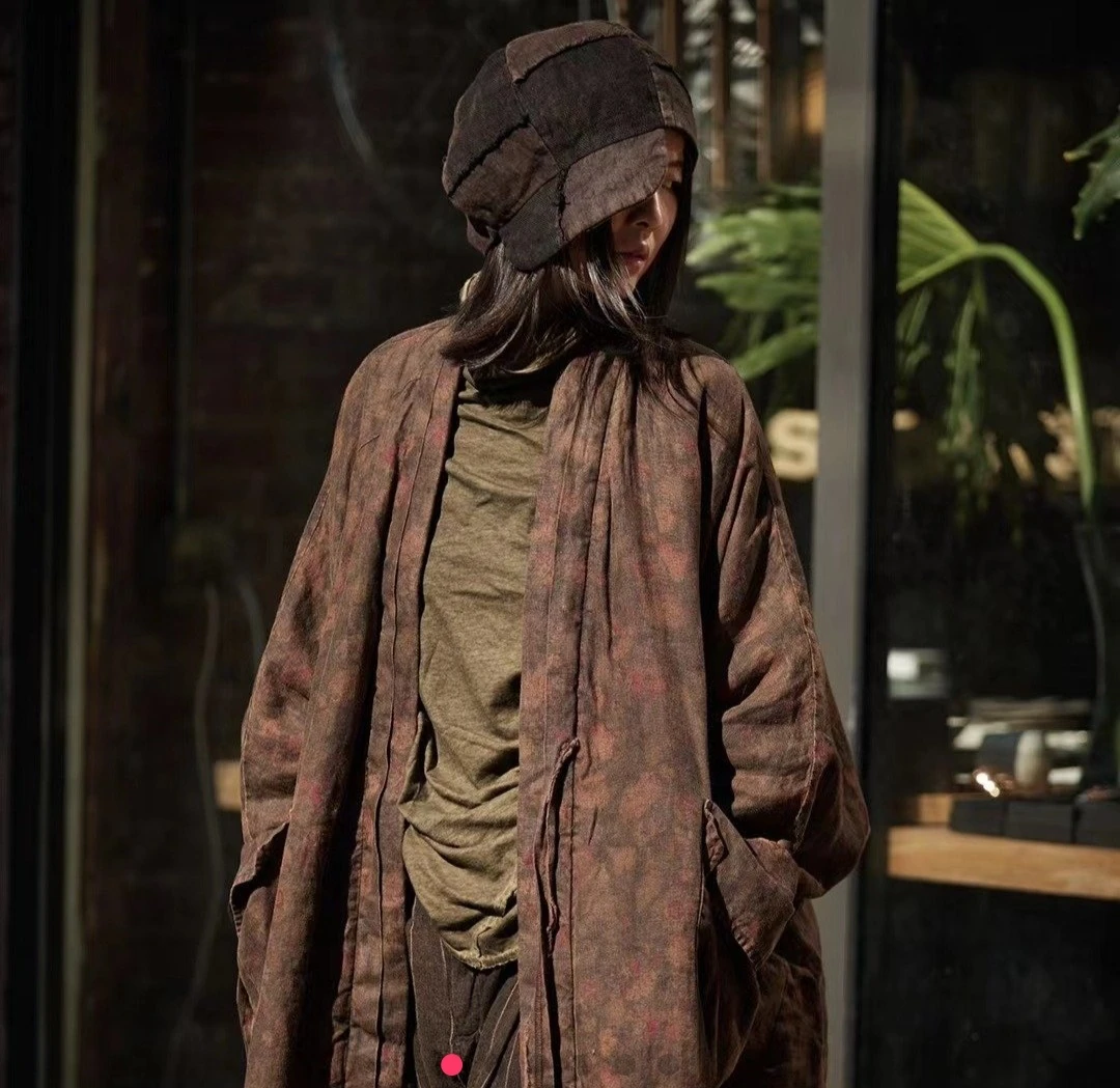 麻依者原创1176#亚麻棉衣