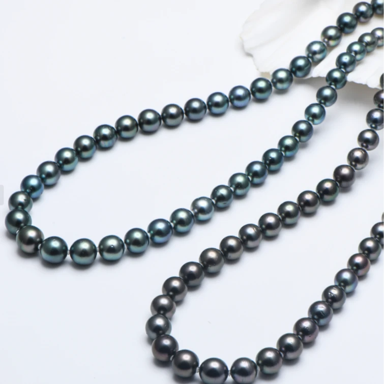 【珍言珠宝】WD37海水珍珠大溪地8-11mm多样性发一