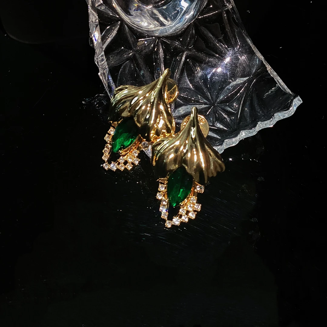 AOPOSS 铜合金耳饰 【清仓孤品】[火树银花]耳钉耳夹