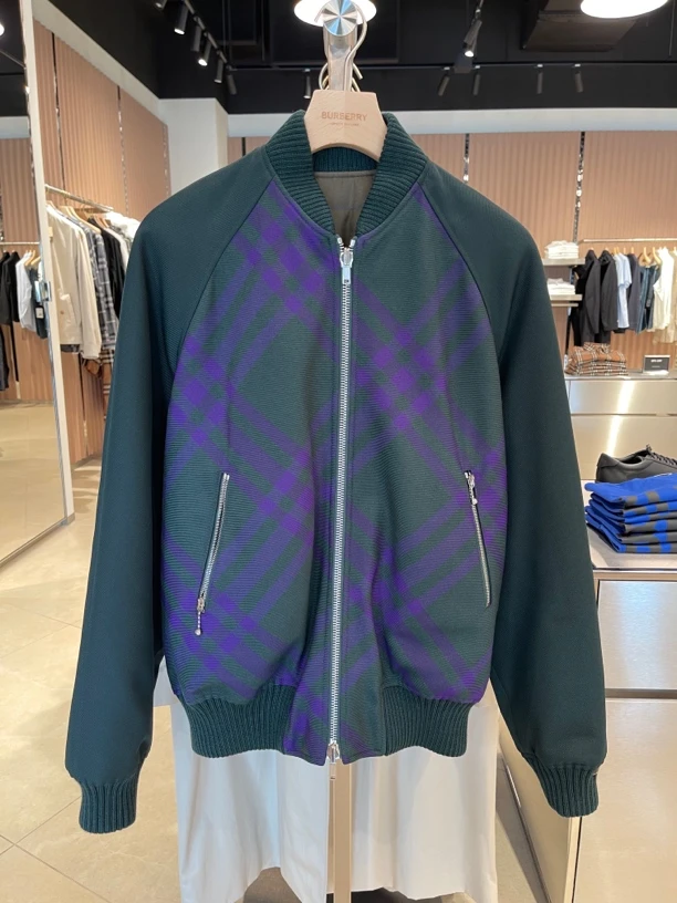 未使用 BURBERRY/博柏利 BURBERRY/博柏利男款双面夹克棉服