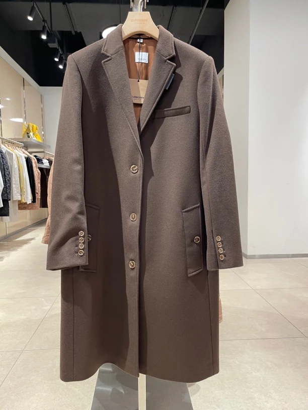 BURBERRY/博柏利女款秋冬呢大衣外套