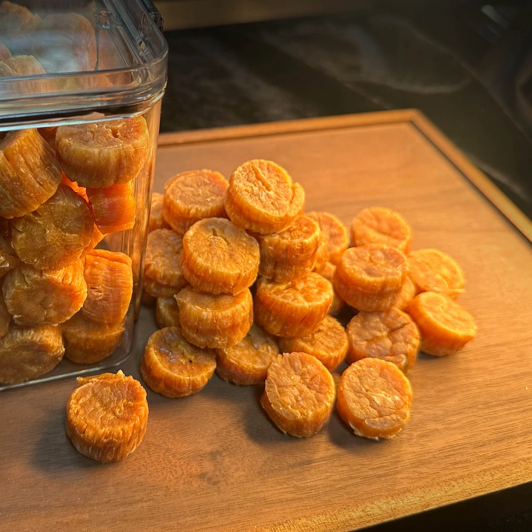 【极禾恩】60头宗谷元贝 精选大个元贝 500g/罐