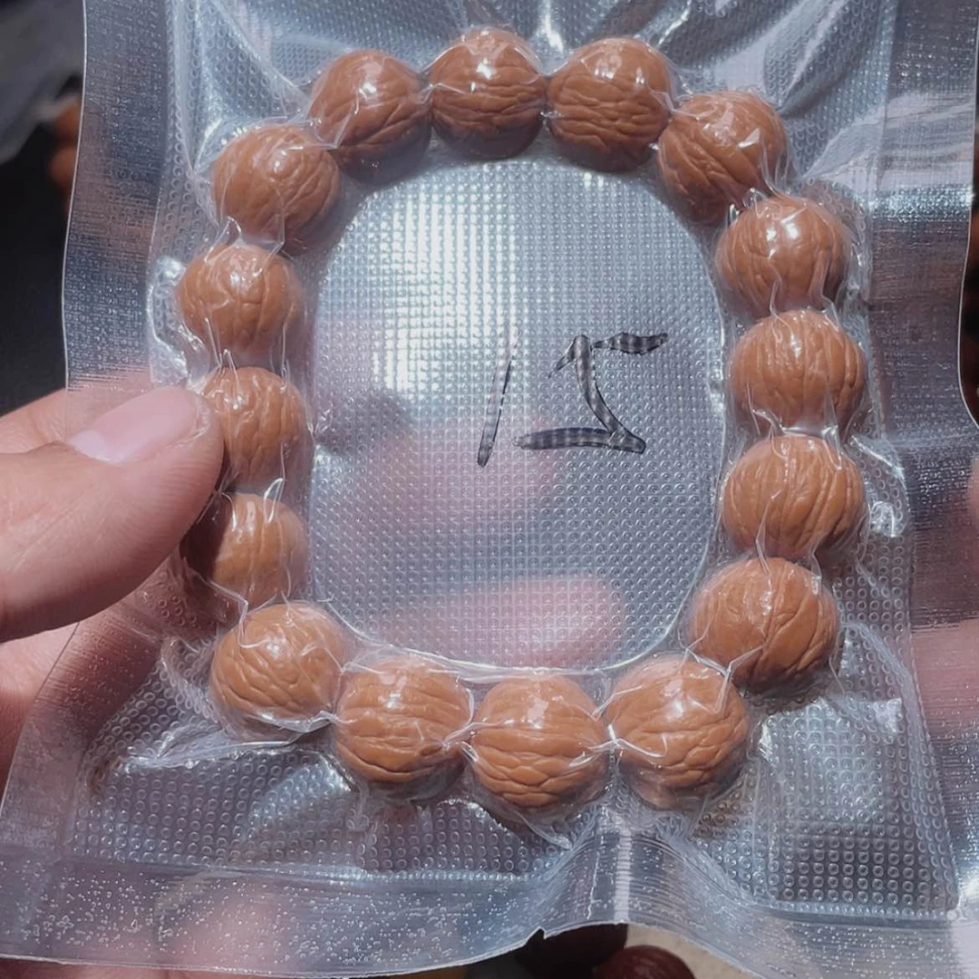 【闪购商品】猴头核桃手串w****r15+凤羽