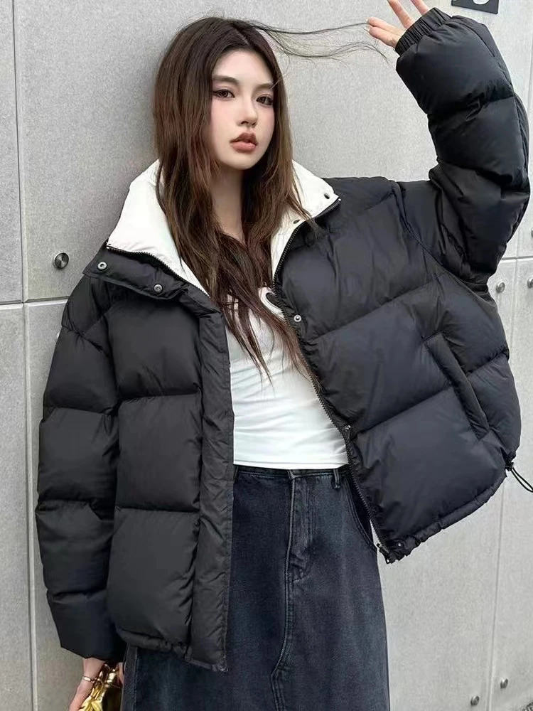 ❀DaLin❀·双面穿加厚羽绒服外套TG