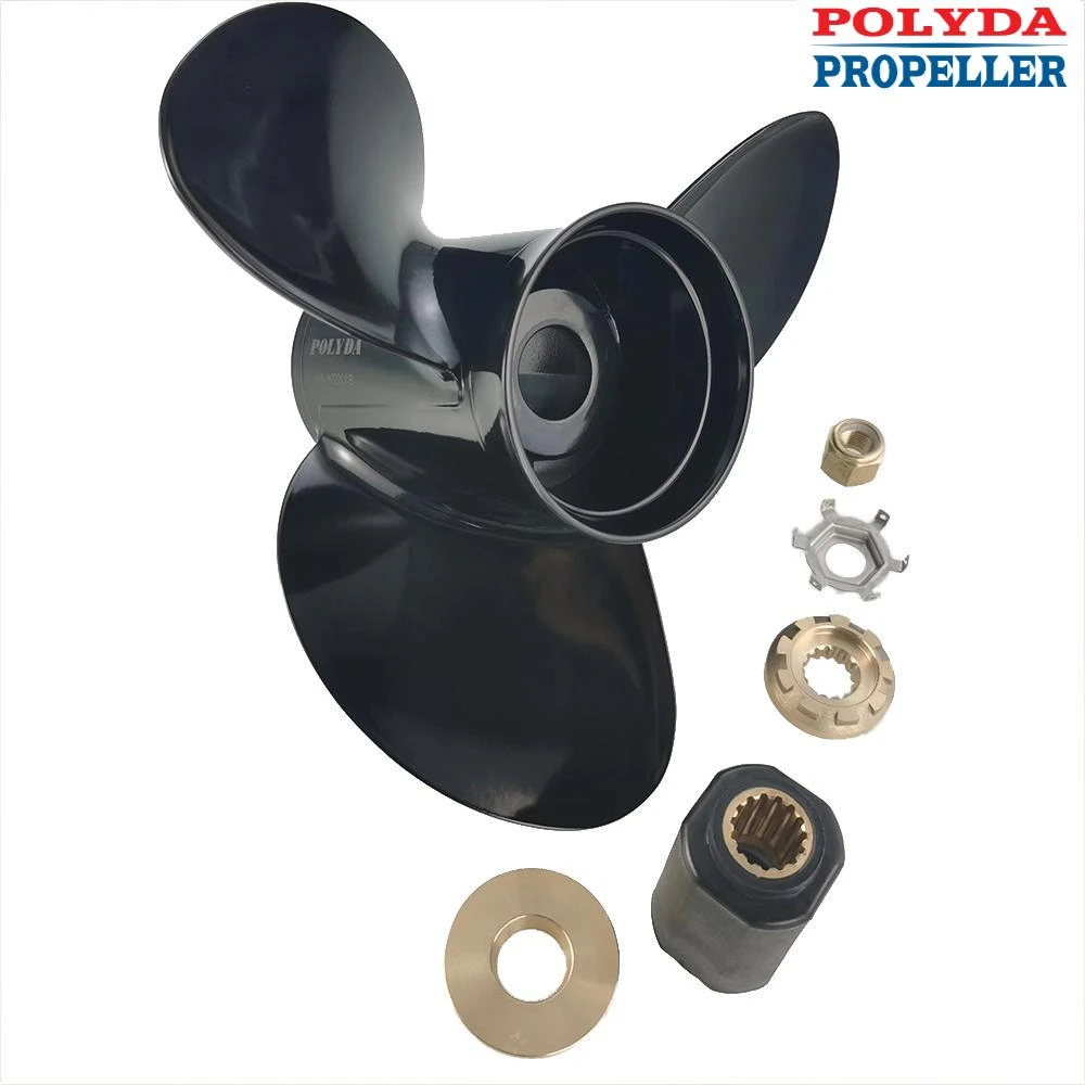适配水星船外机75 90 115马力蓝标150 200马力铝合金螺旋桨车叶