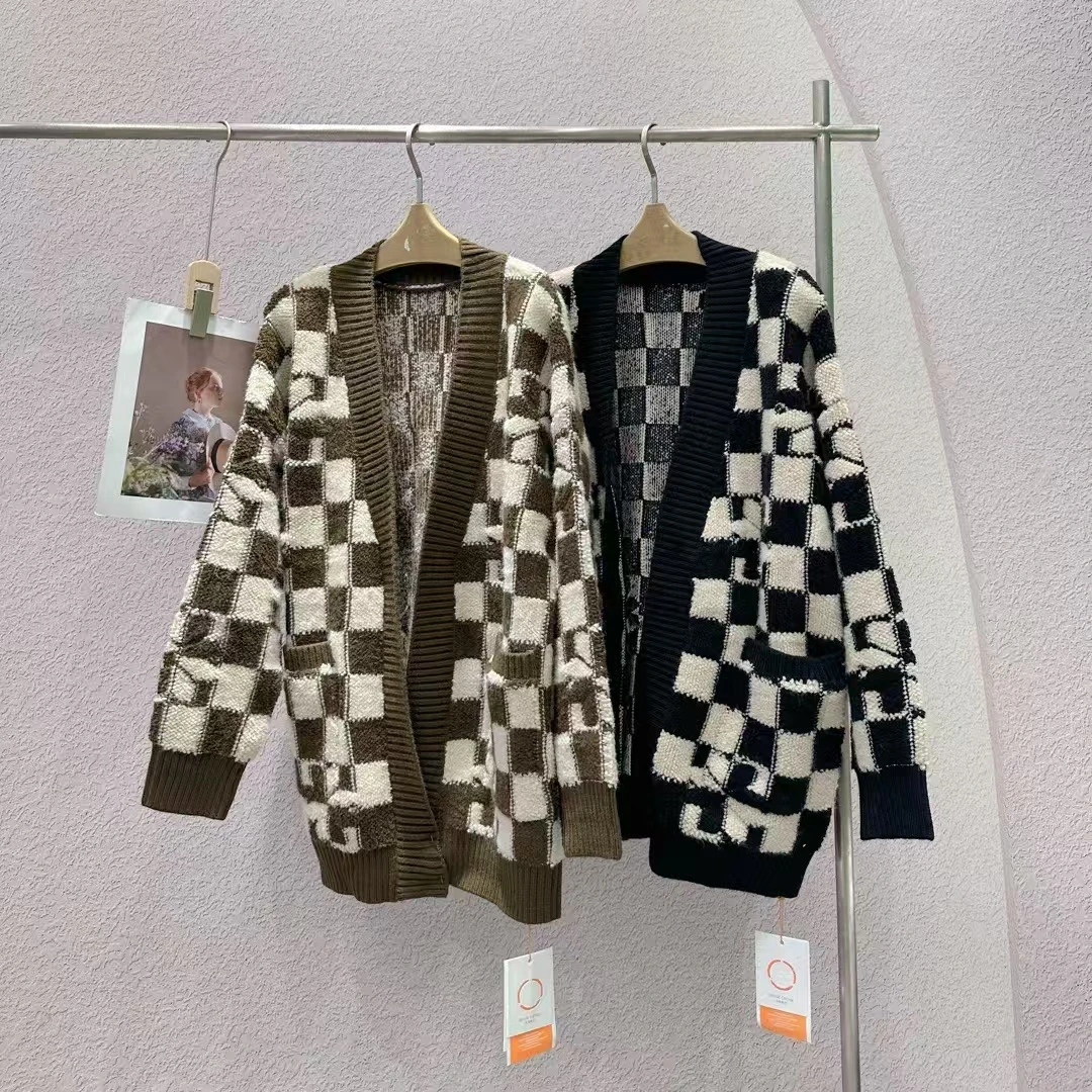 【9850】杰西歌弟家棋盘格外套【以直播间显示为准】