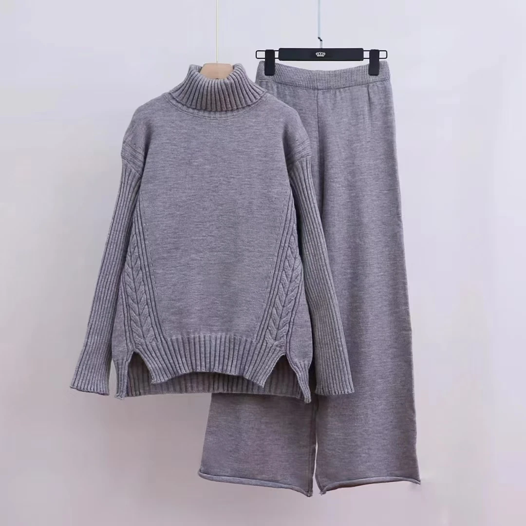 【1861】摩多家高领套装毛衣秋冬【与直播间过款为准】