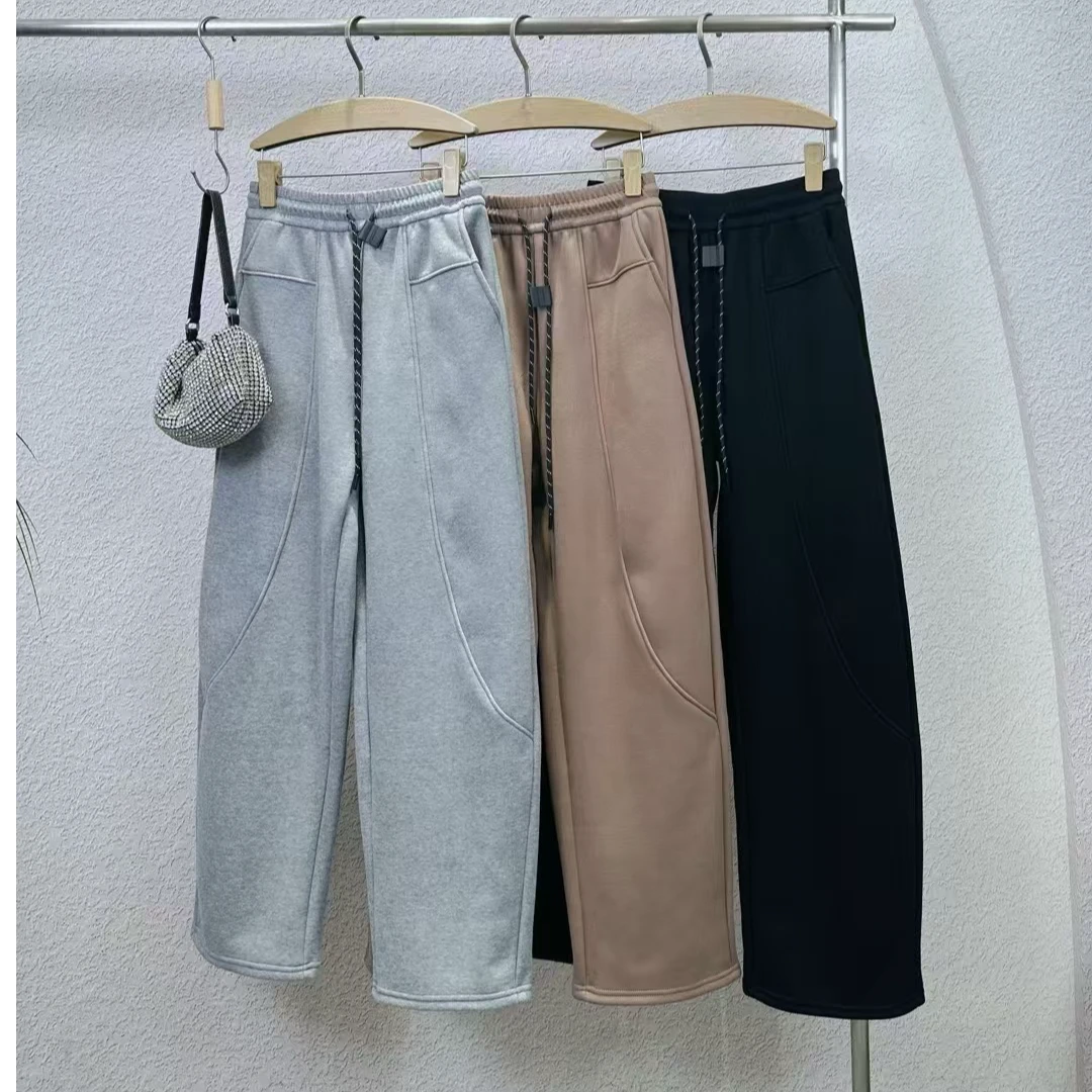 【0939】杰西歌弟家秋冬加绒卫裤【与直播间显示为准】