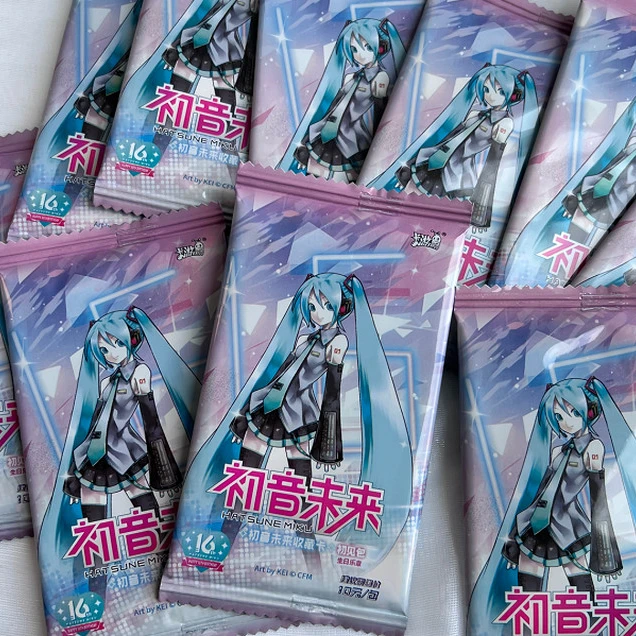 【名创优品】初音未来-初音未来收藏卡-初见包-生日乐章卡游卡牌