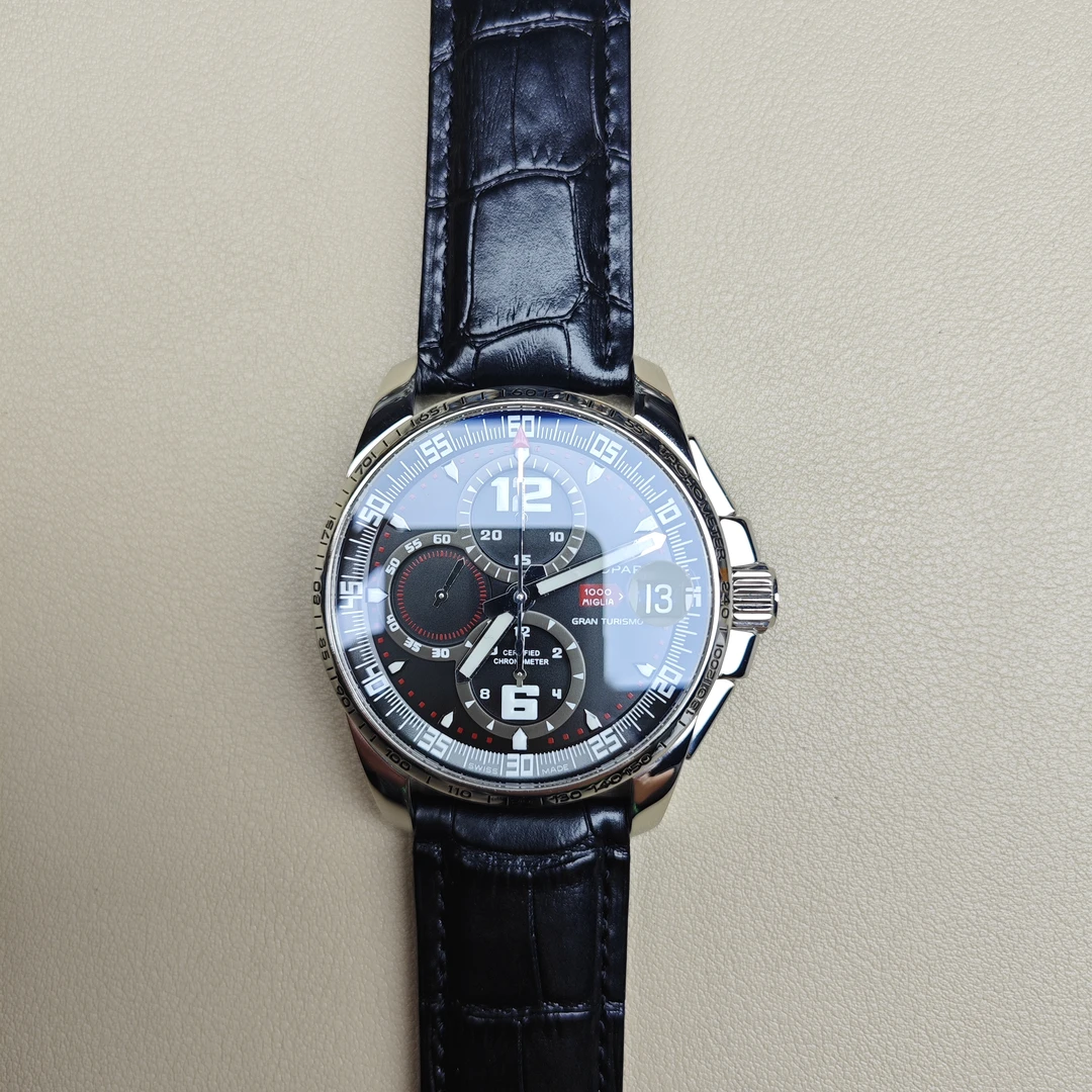 95新 Chopard/萧邦 赛车系列/自动机械/43mm/单表