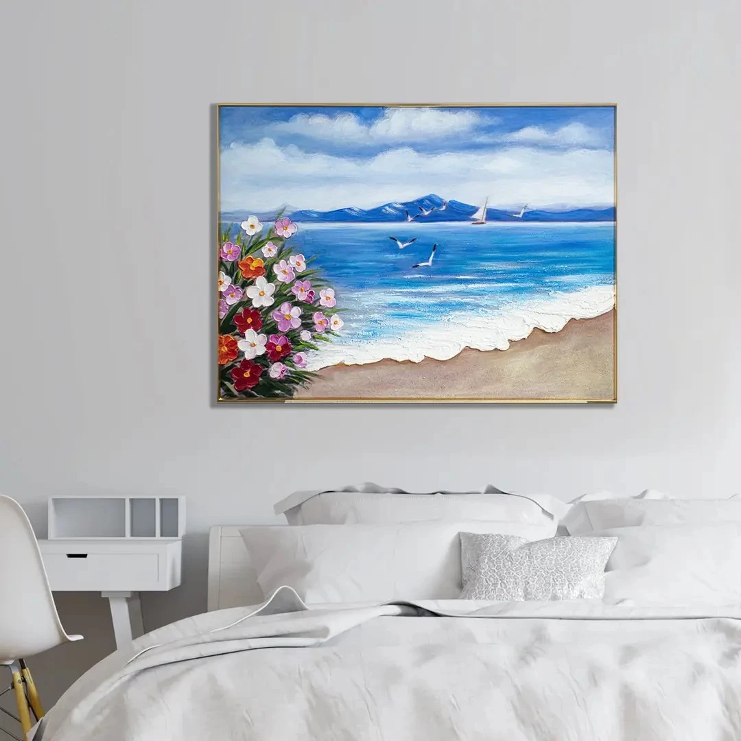 海鸥有海 |海边玄关装饰画餐厅客厅房间装饰