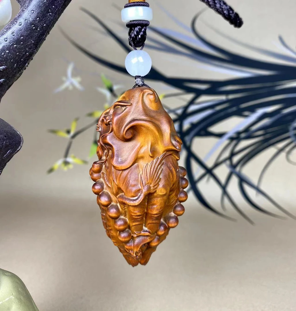 小叶黄杨木仿古（佛手）非遗文化工艺双掌合十佛手雕刻木雕工艺品