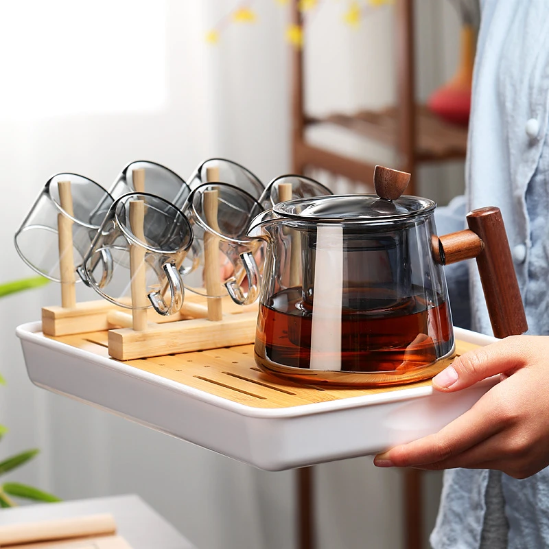 高硼硅玻璃泡茶壶煮茶壶花茶壶绿茶壶家用耐高温功夫茶具单壶过滤